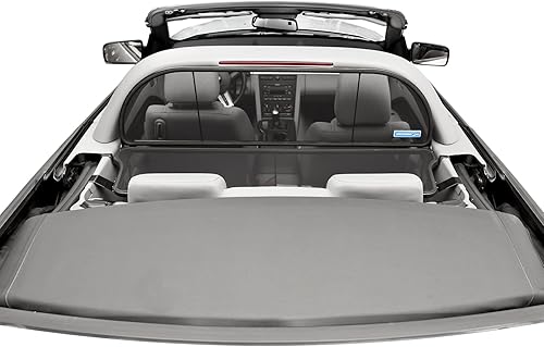 Miniatura 2 de Mustang Convertible 2005 to 2014 Love The Drive Wind Deflector Compatible with a CDC Lightbar, Saleen Lightbar, and Roush Lightbar are Also Known as