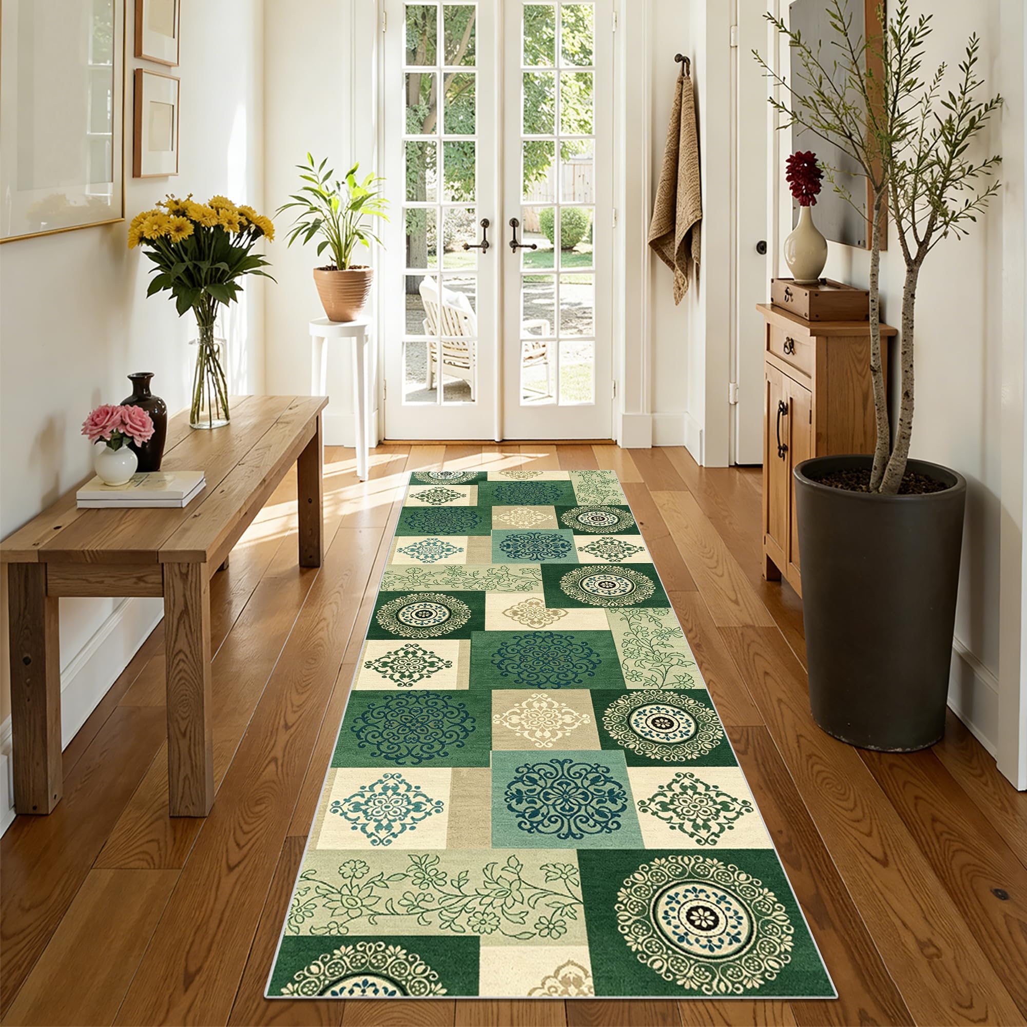 Alfombra cocina antideslizante con alta absorción de líquidos lavable a máquina