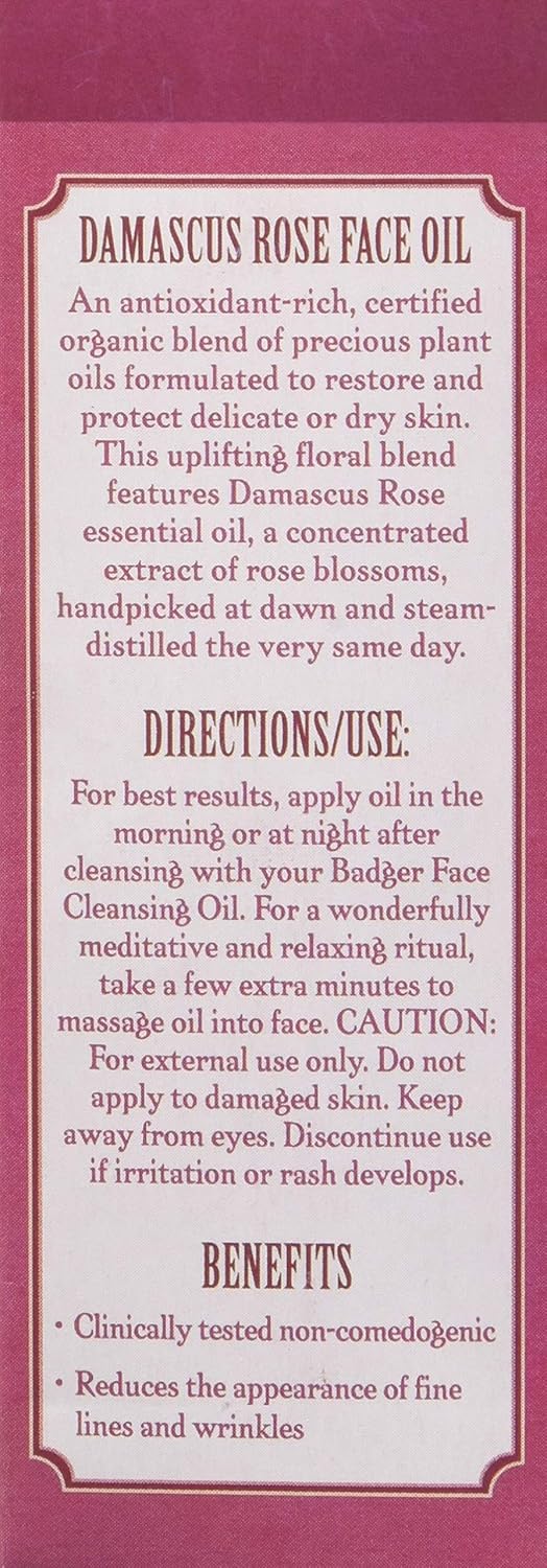 Antioxidant Face Oil Damascus Rose 1 Fl Oz 29 5 Ml Amazon Co Uk Beauty