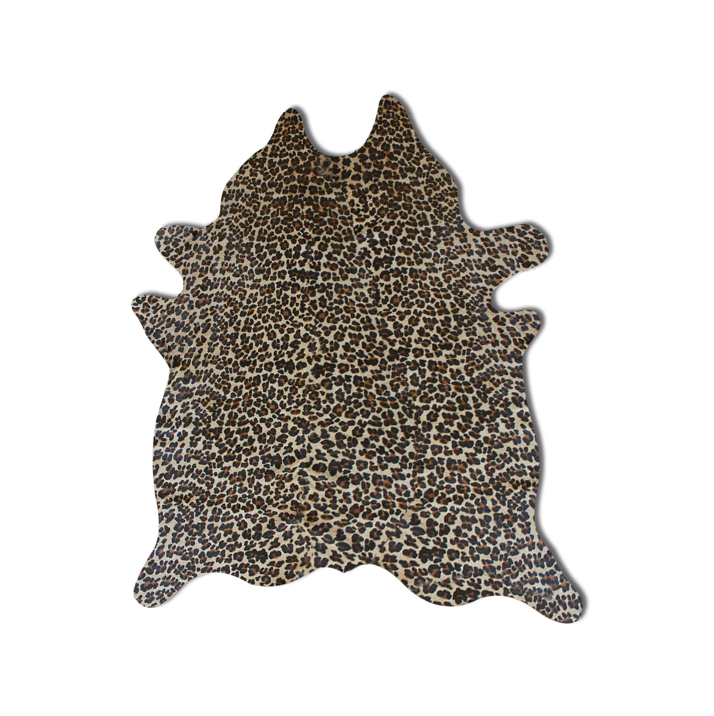 6 x 7 ft. Togo Cowhide Rug - Leopard