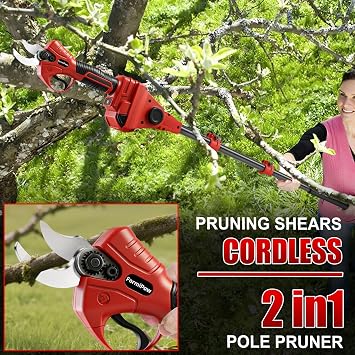 Cordless Pole Pruner for Milwaukee M18 Battery (No Battery)
