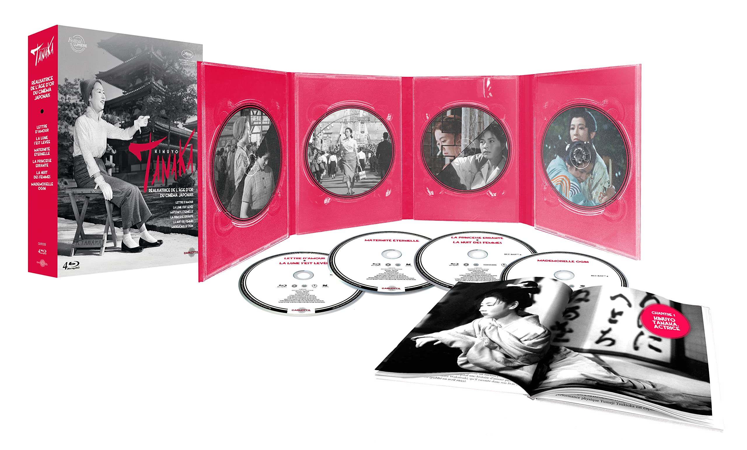 Kinuyo Tanaka, réalisatrice de l'âge d'or du cinéma japonais-4 Blu-Ray+Livret [HD DVD]