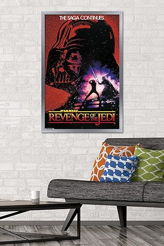 Miniatura 6 de Trends International Star Wars Revenge Of The Jedi - Póster de pared de una hoja, 24 x 36 pulgadas, versión sin marco