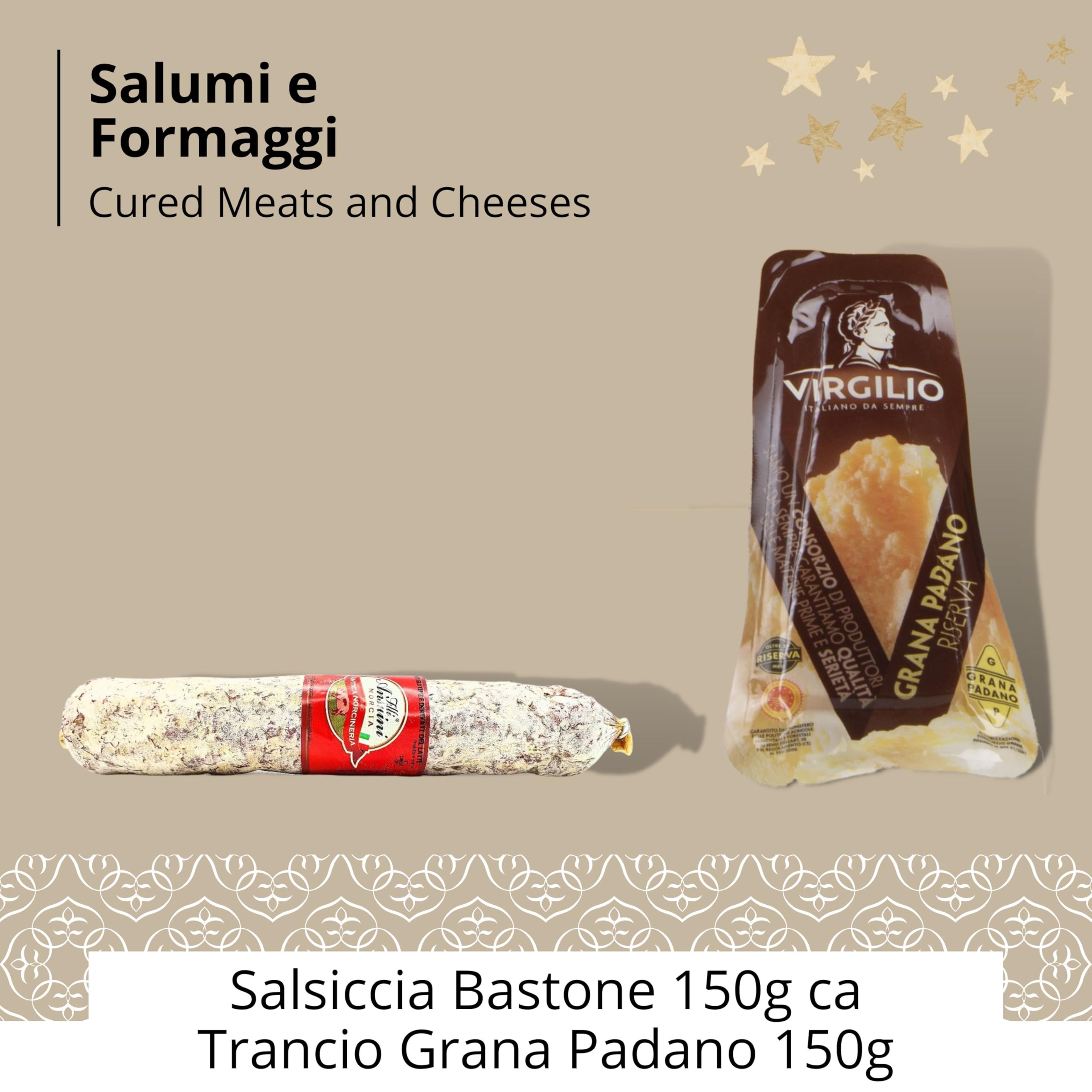 Cesti Natalizi Speciale Italia - Confezione Regalo Natale Baule delle Bontà, Cesto Natalizio Gastronomico con Prodotti Alimentari e Bauletto in Legno, 7 pezzi