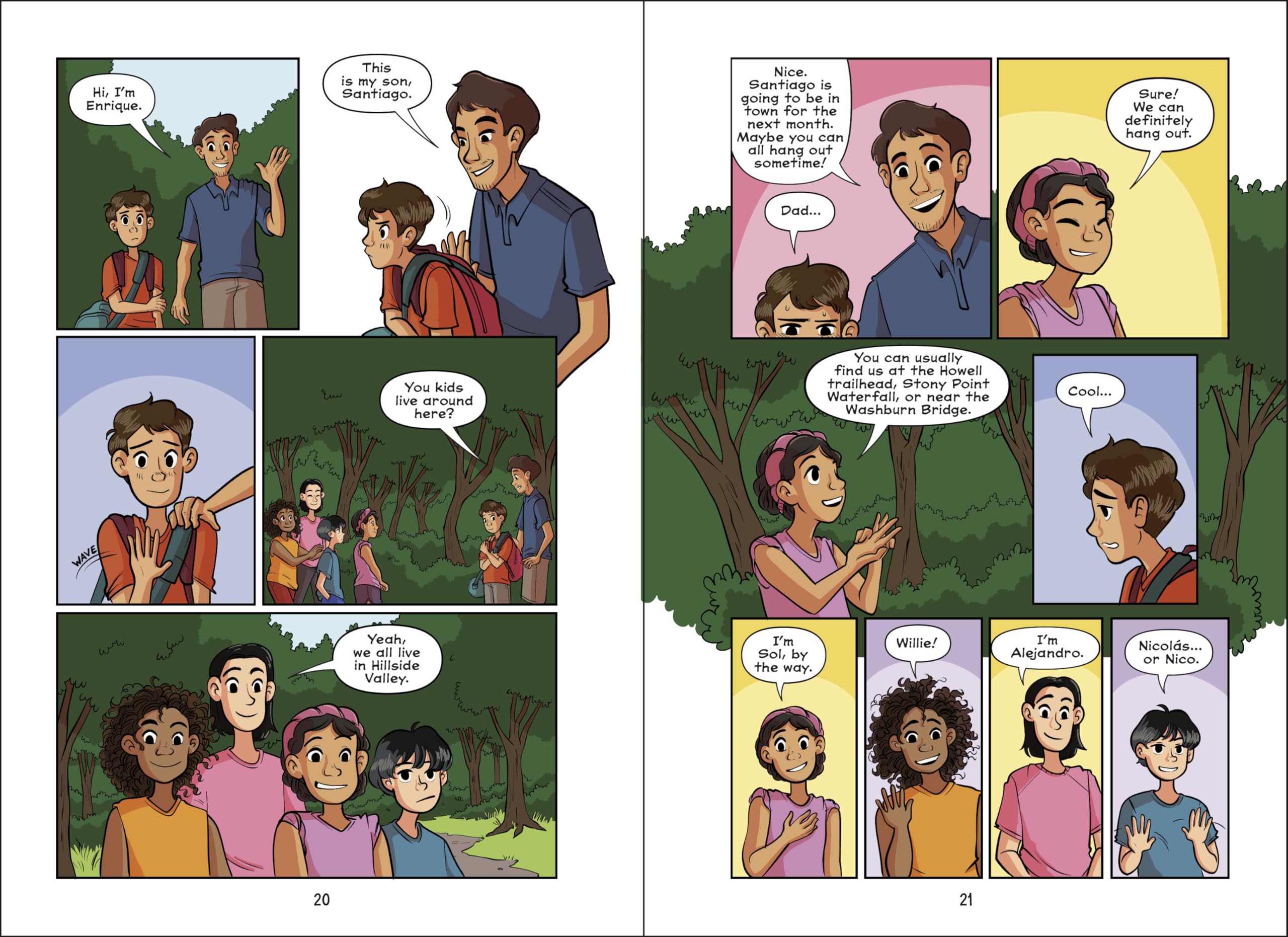 Speak Up, Santiago: A Hillside Valley Graphic Novel #1