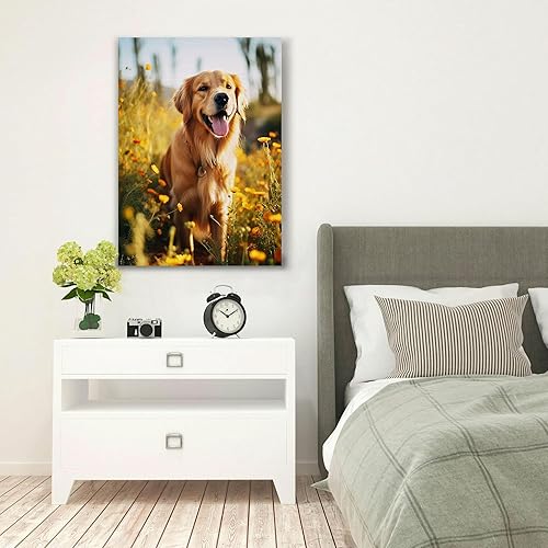 Miniatura 4 de Lienzo personalizado con tus fotos, lienzo personalizado para pared, imágenes de lienzo personalizadas, regalos para mascotas, perros, bebés,