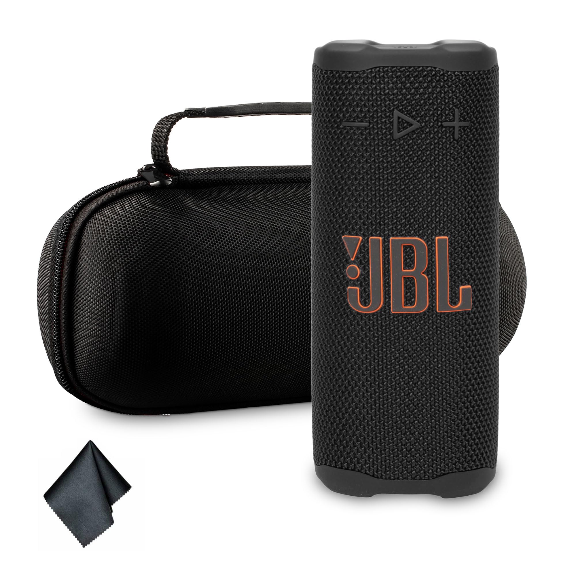 JBL Grip Portable Bluetooth Speaker Black (JBLGRIPBK) – IP68 Waterproof & Dustproof | Bluetooth 5.4 | AI Sound Boost | 14-Hour Battery | Includes