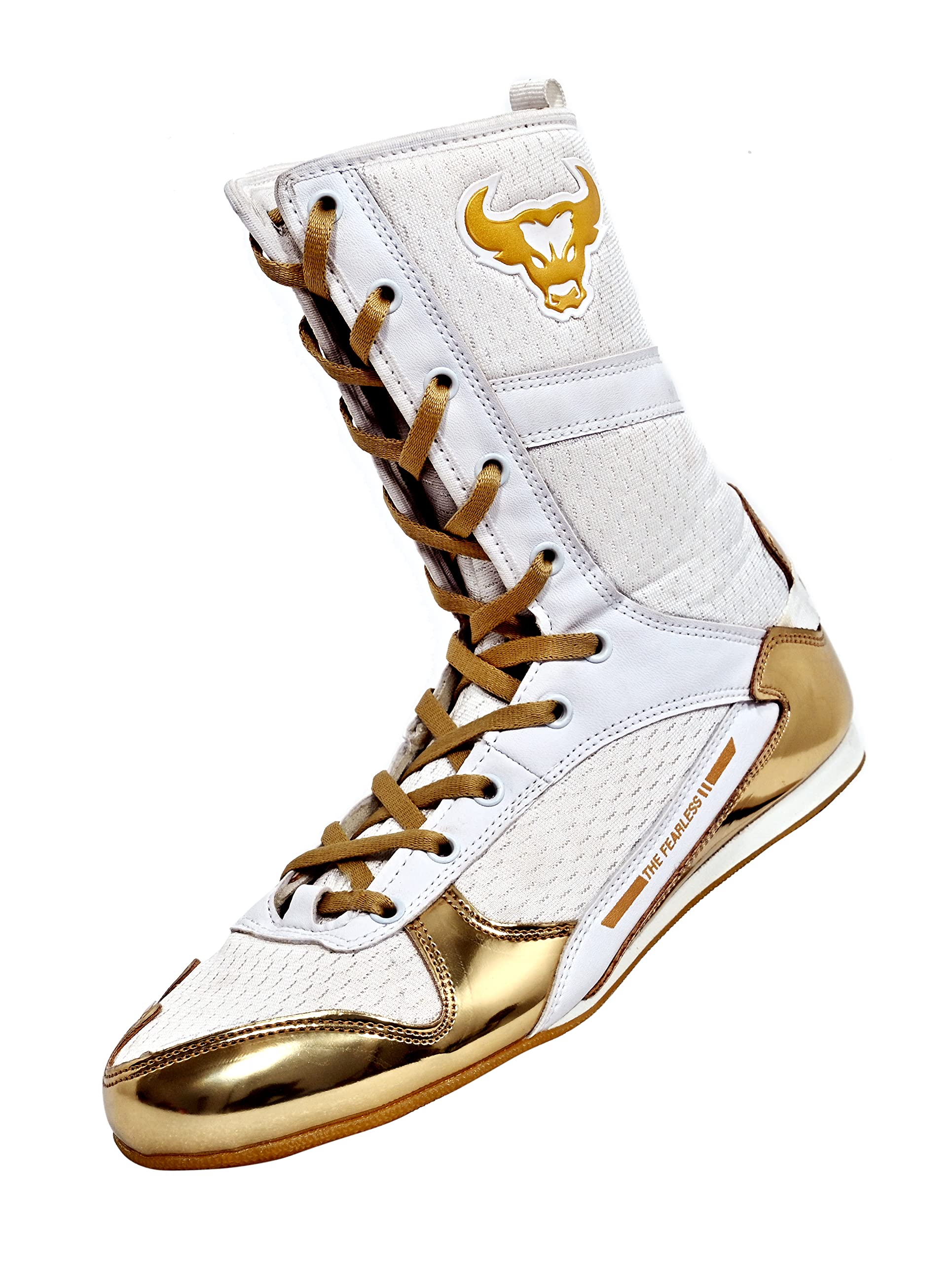 FORCE-TEN THE FEARLESS Elite Boxing Shoes (White & Golden, Numeric_9) (B0BGM1N9DT) Amazon Price History, Amazon Price Tracker