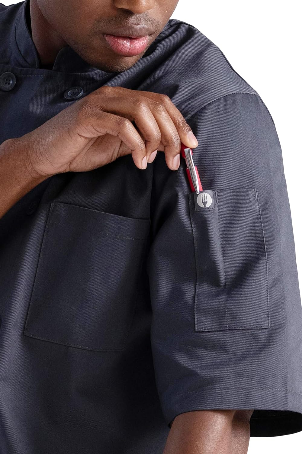 Chef Works Unisex Volnay Chef Coat