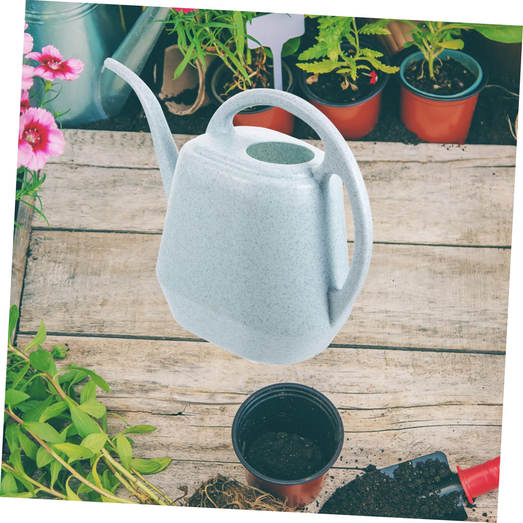 2piezas Regadera De Plástico para Jardinería Diseño De para Suculentas y De Interior y Exterior Ligera y