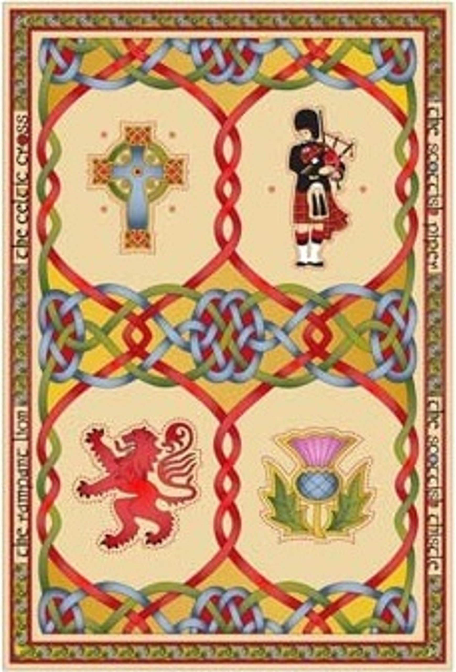 Scottish Weave Tea Towel