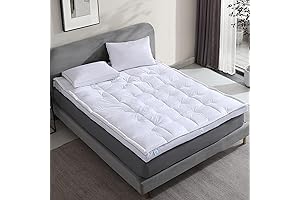 Featherbed Mattress Topper | Twin | 3" Feather Bed | 100% Cotton | All-Seasons