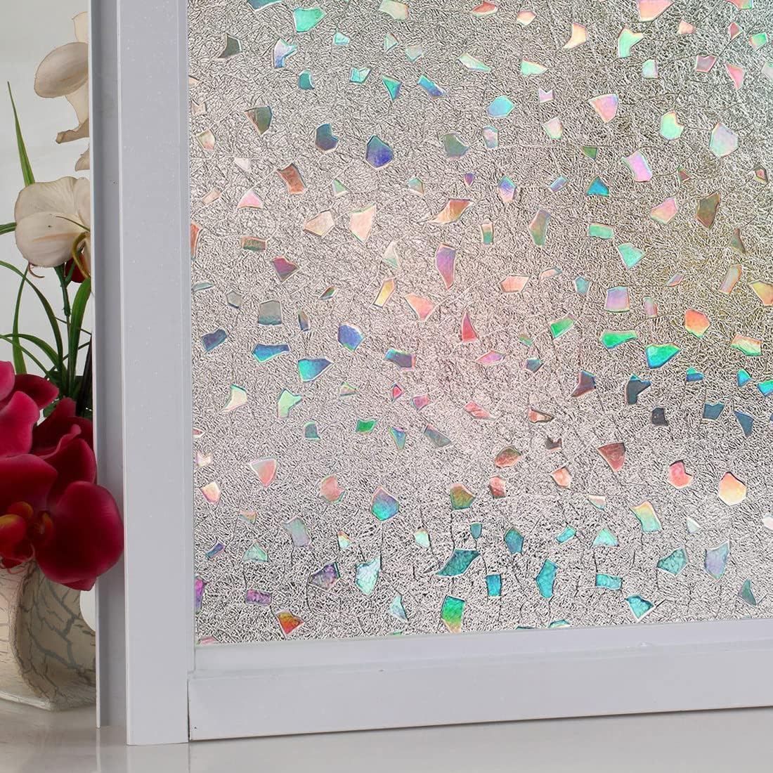 ガラス目隠しフィルム プライバシーフィルム ウィンドウビニール ステンドグラス Amazon｜窓ガラス目隠しフィルム ウィンドウプライバシーフィルム