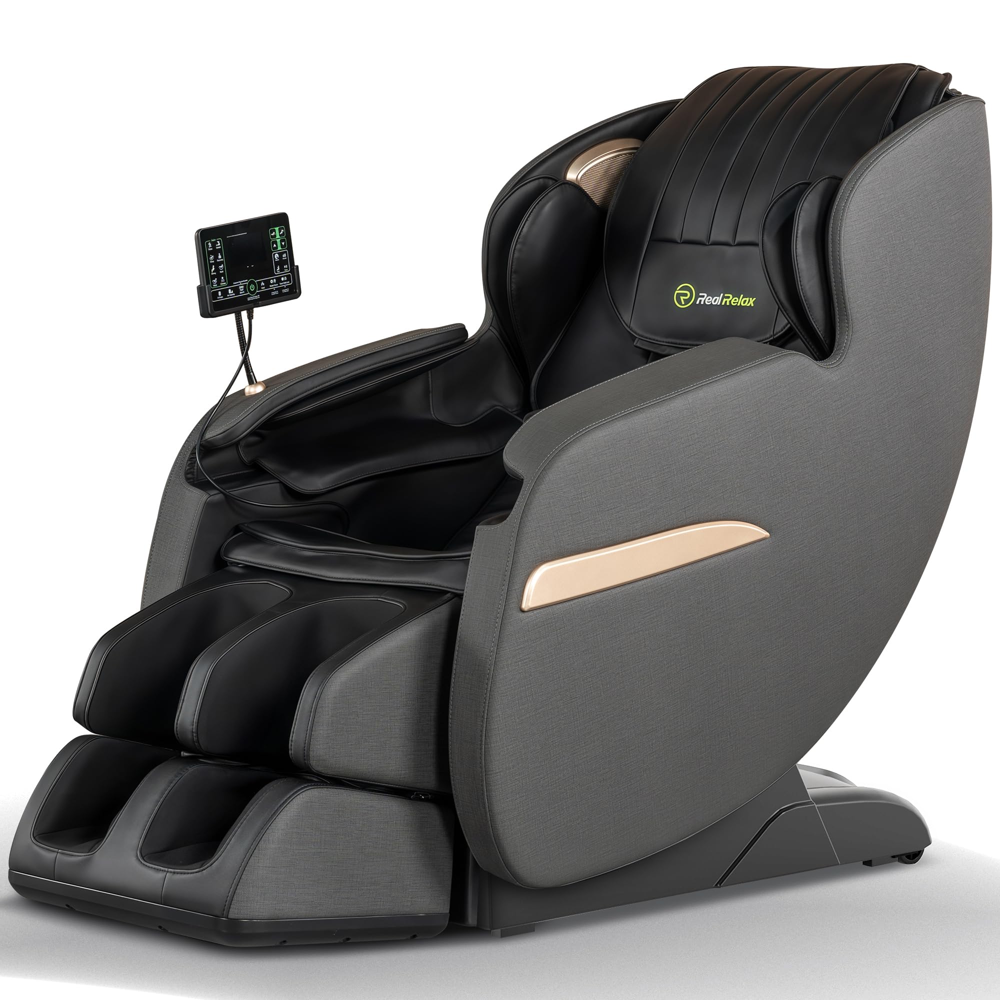 Real Relax 2D SL-Track Massage Chair in black