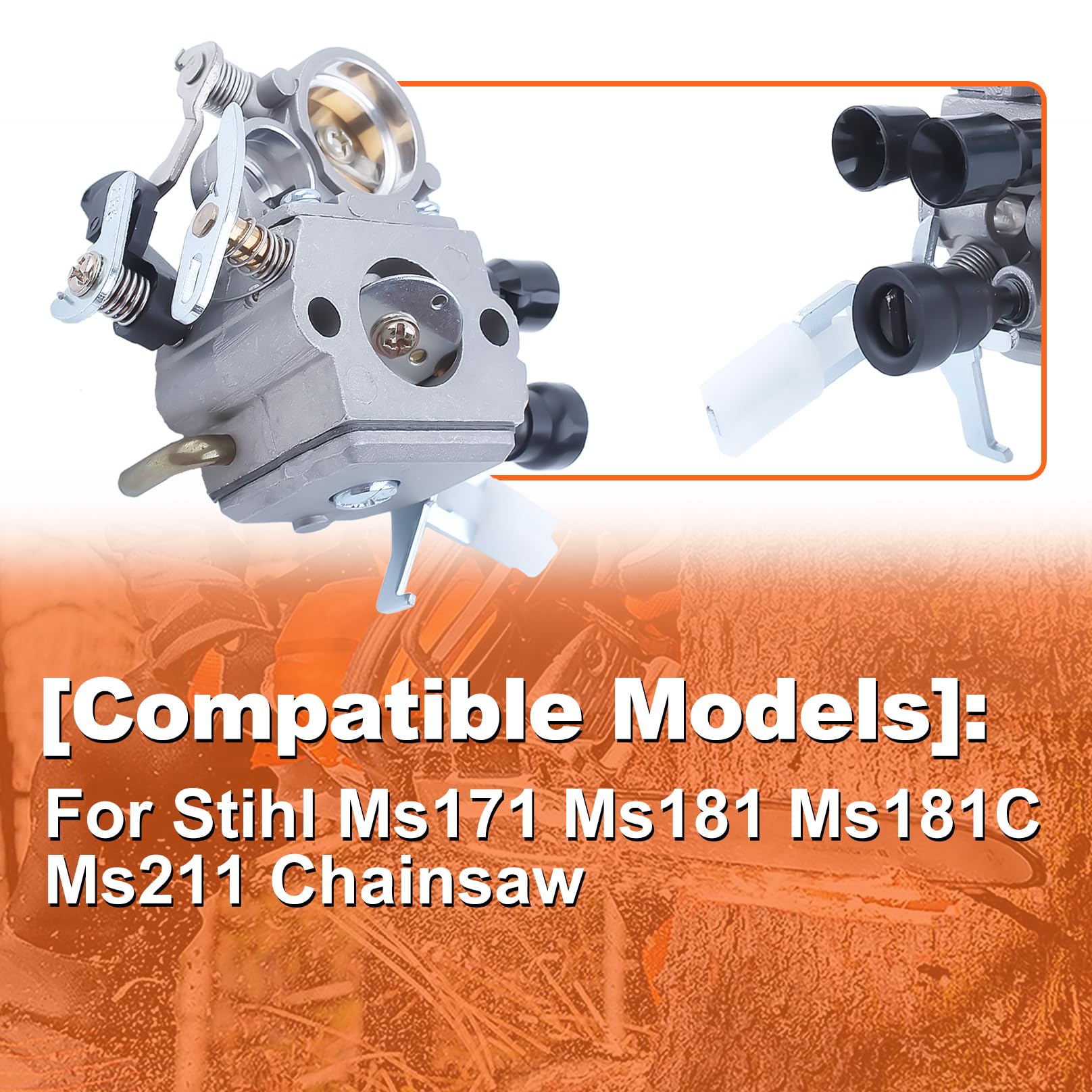 Amazon.com: Mtanlo Carburetor Kit For Stihl Ms171 Ms181 Ms181C