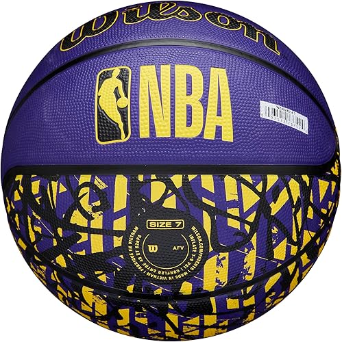 Miniatura 6 de WILSON NBA Team Graffiti Baloncesto - Tamaño 7-29.5"
