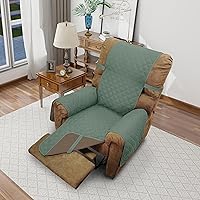 Vista 65 de Fundas reversibles para sofá biplaza, protector de muebles (sofá biplaza, camello/beige)