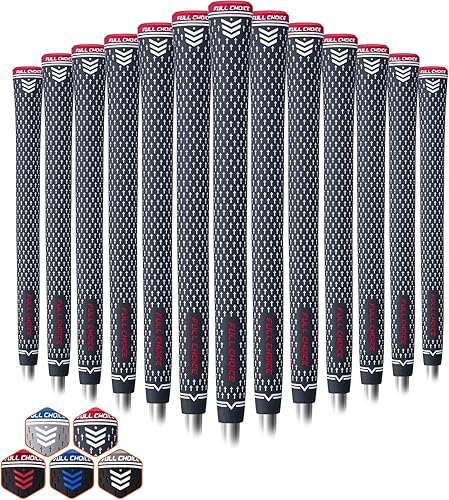 Miniatura 9 de Paquete de 13 agarres de golf de goma, diseño de moda conciso, antideslizantes, elige entre 13 agarres o 13 agarres con kit de regripping, tamaño