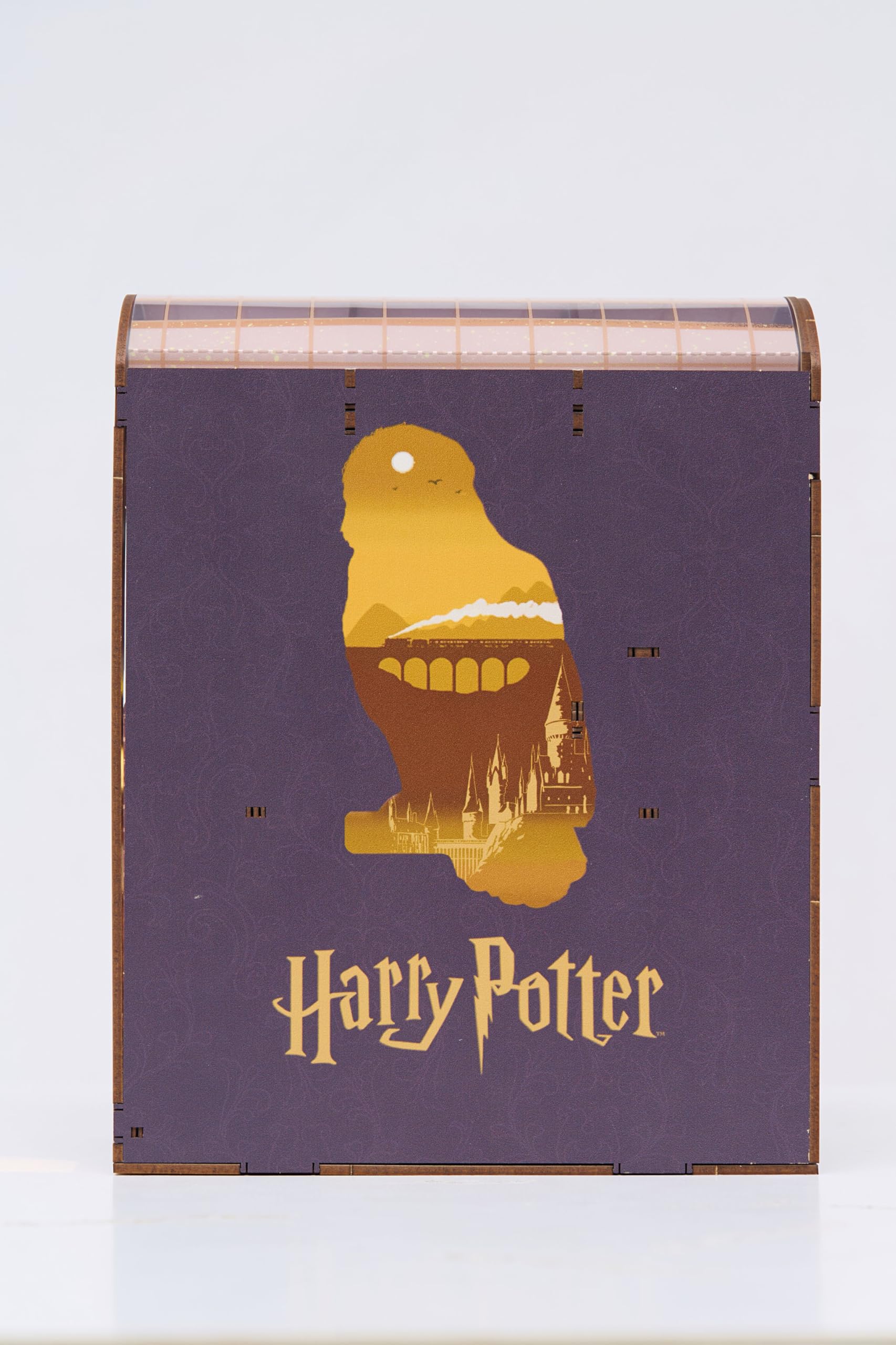 Revell Tiny Adventures Tiny Adventures - Harry Potter Hogwarts Express Book Nook - con illuminazione a LED, miniatura 3D fai da te in legno