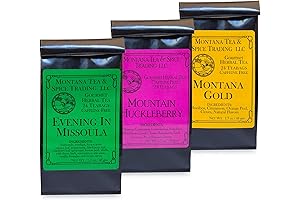 Montana Gifts Combo Pack: Evening in Missoula, Montana Gold, Mt. Huckleberry