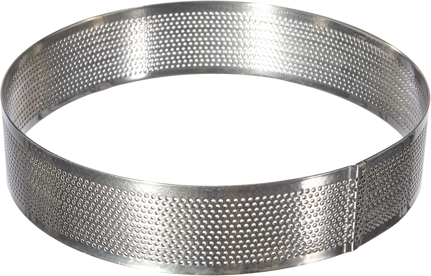 Lacor 68554 Perforated Cake Mould, 24 x 3.5 cm, Silver