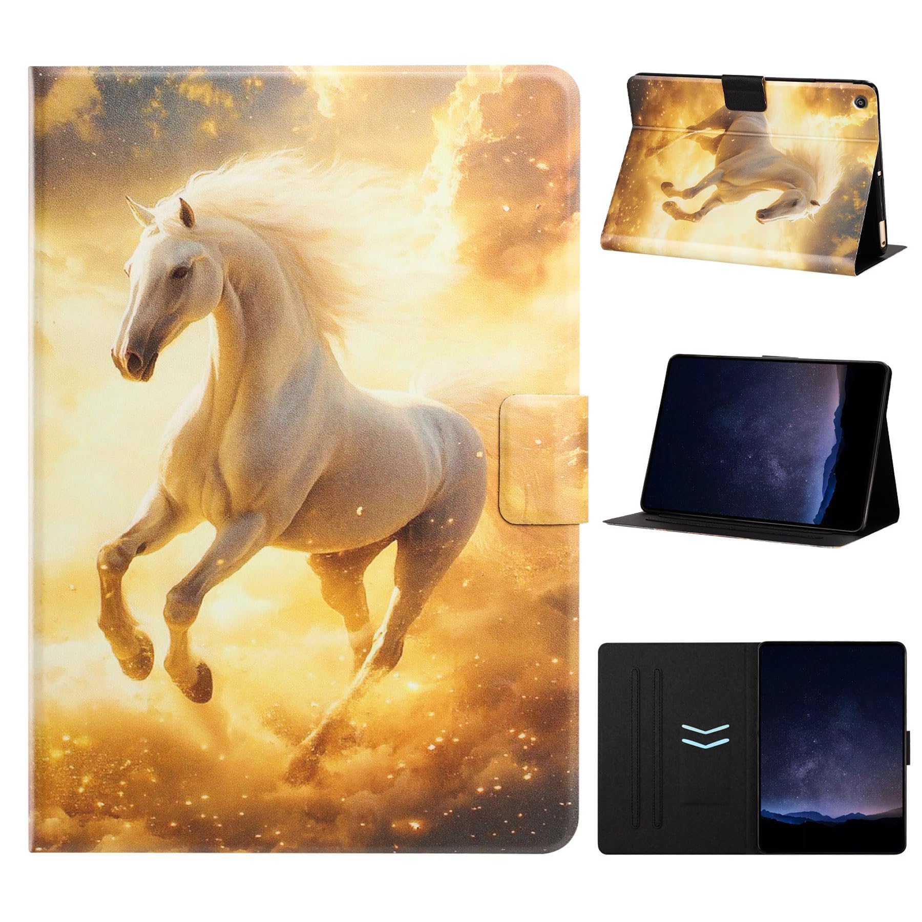Funda Fire HD 8 pulgadas cuero PU para 8 7 6 gen 2018 2017 2016 7