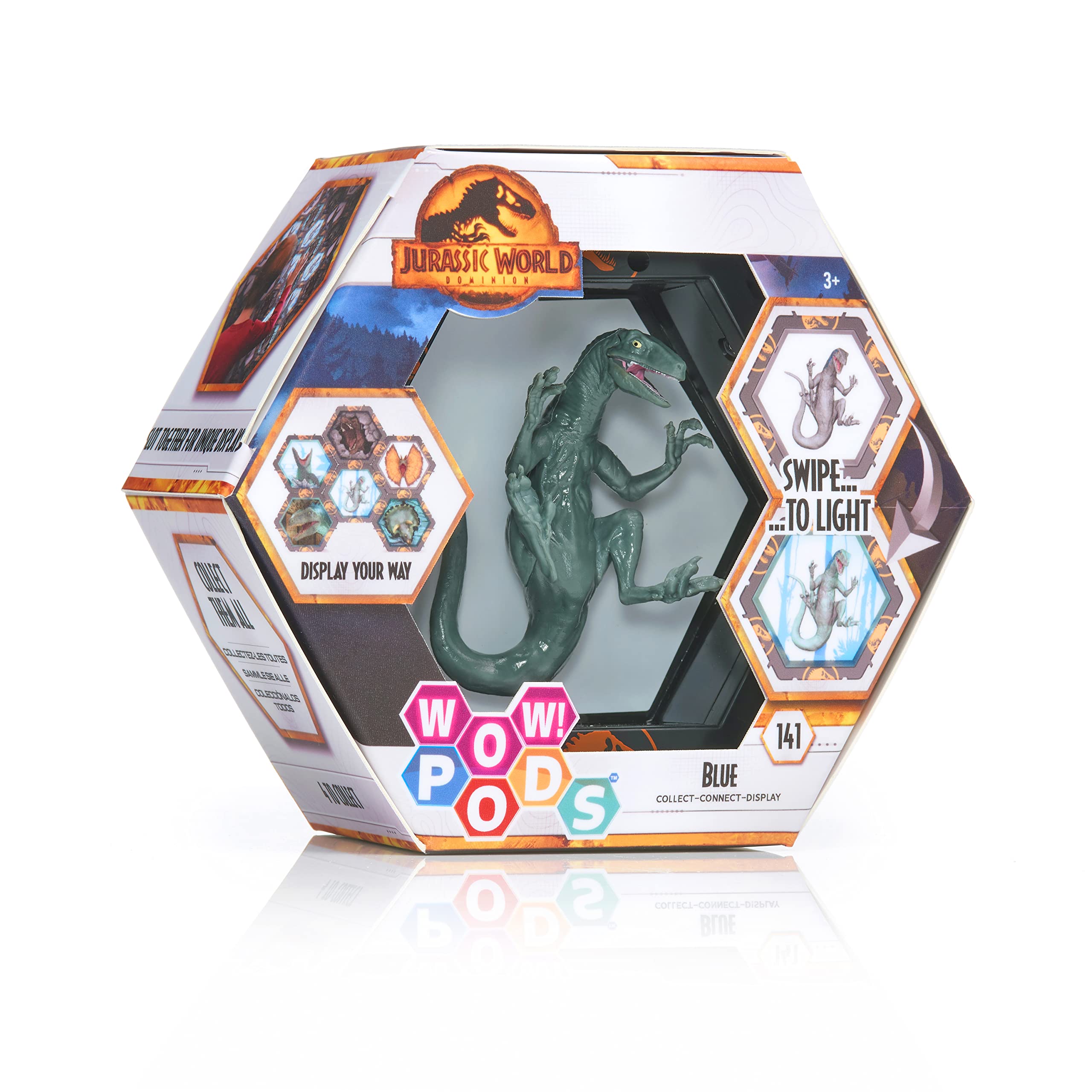 JURASSIC WORLD BABY Dilophosaurus Dinosaur Figura da collezione