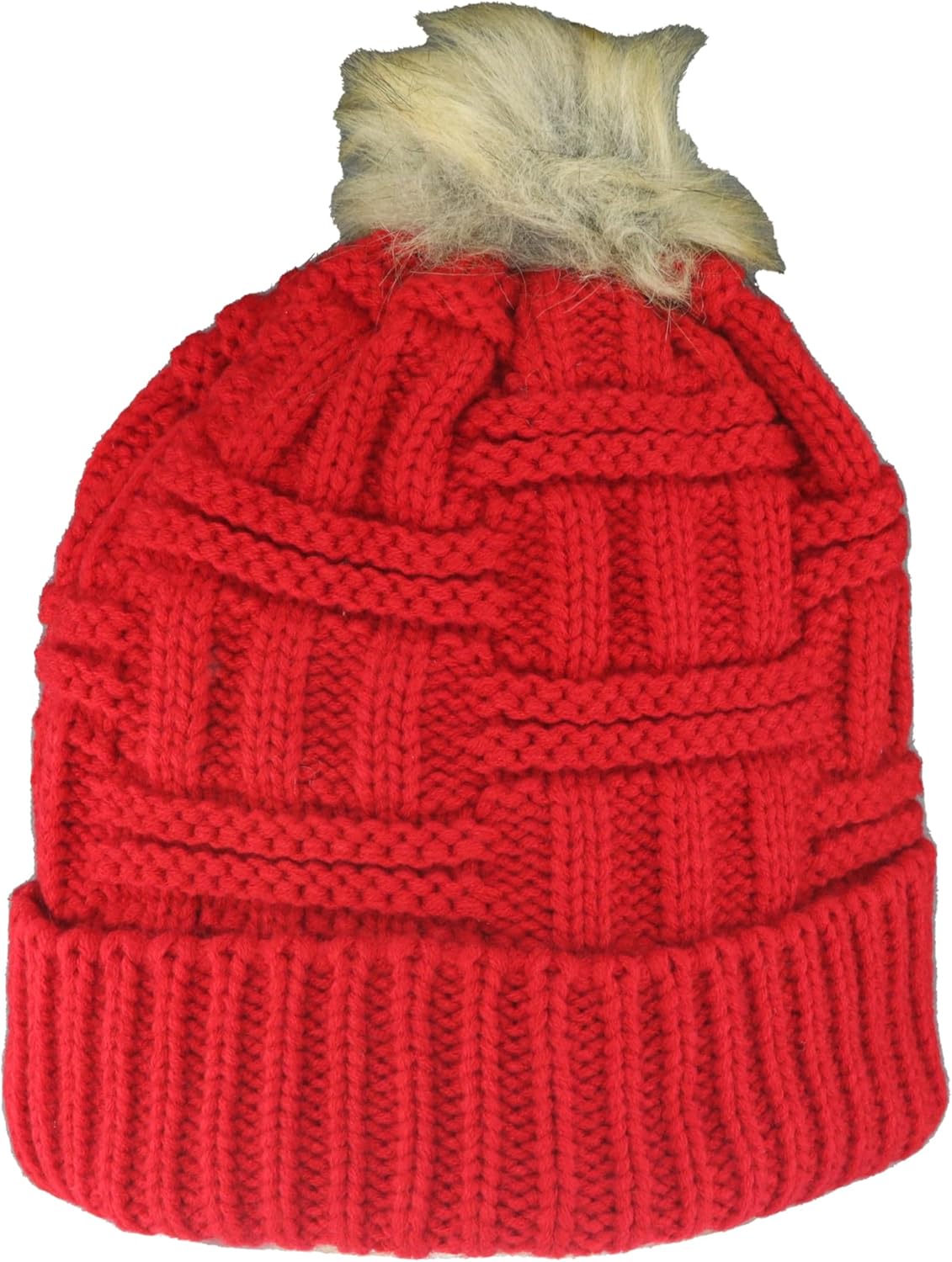 ZHATS NBA Womens NBA Officially Licensed Women's Beanie Faux Fur Pom - Image 2