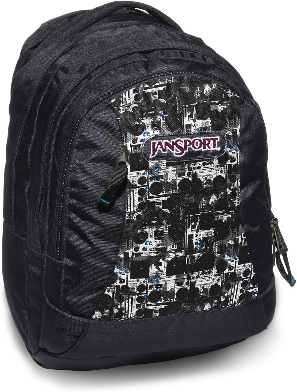 Jansport Essence Backpacks, White/Flight Blue Boombox Camo, 45.72 X 33.02 X 17.78, Buy Online