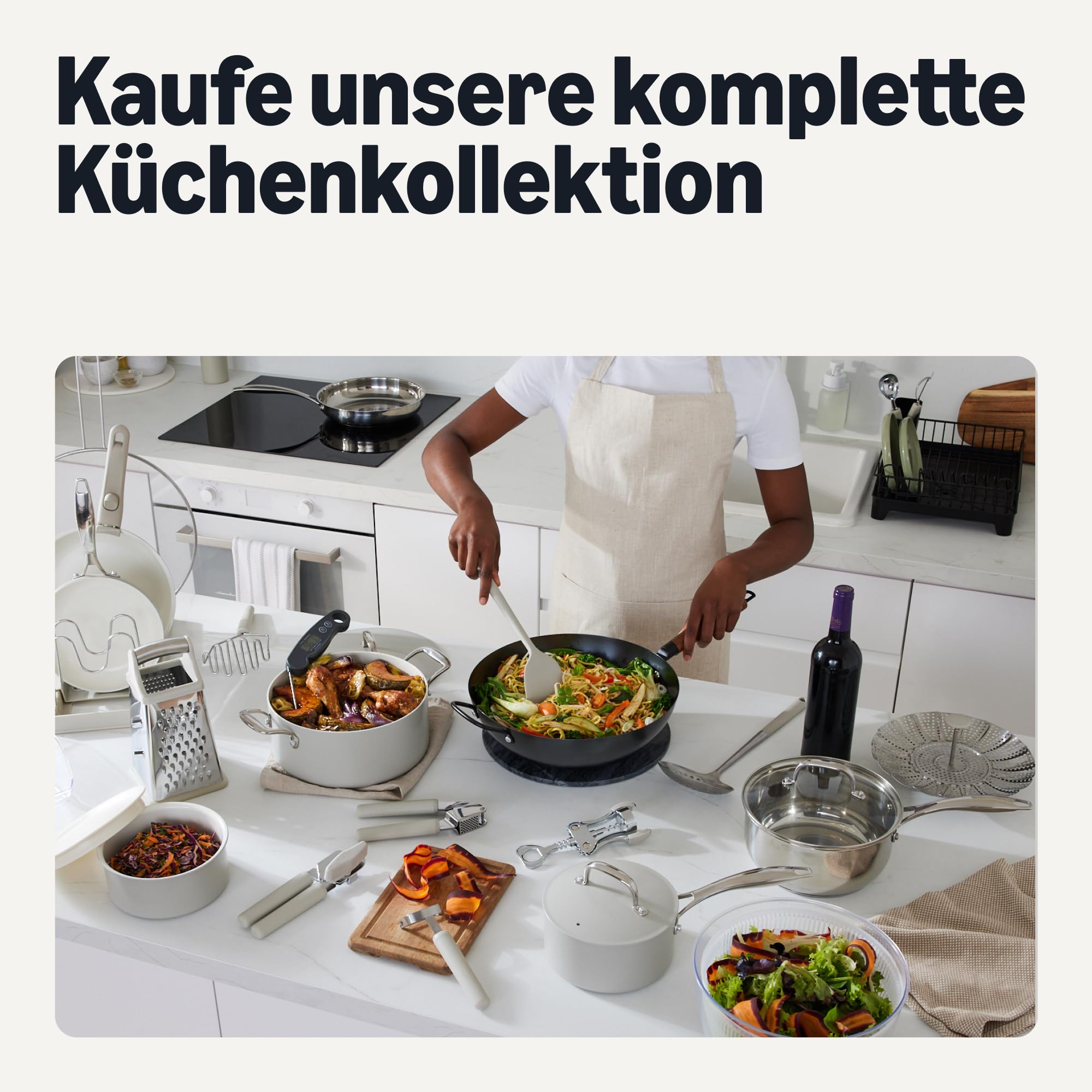 Amazon Basics 5-Teiliges Topfset – Bild 7