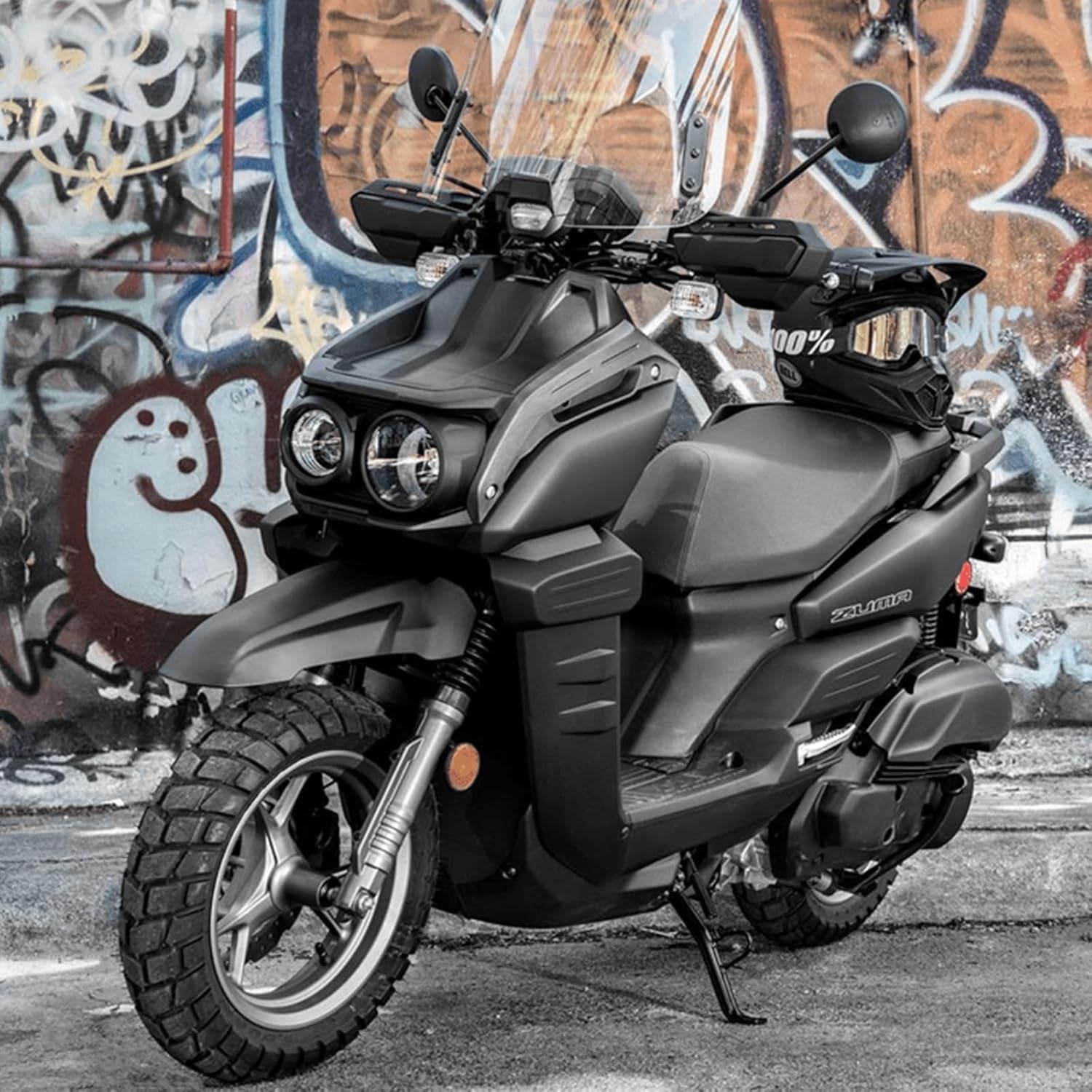 Mokuo Mototcycle Handgrip Covers Hand Protector Fit for 2022 Yamaha Zuma 125