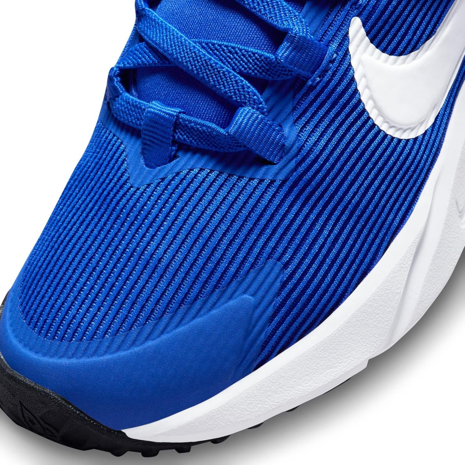 Nike Star Runner 4 Nn (PS) Youth Athletes ShoeUnisex Kids, Hyper Royal White Black White, 12 US - Image 4