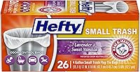 Vista 10 de Hefty - Bolsas pequeñas de basura, aroma Fabuloso, 4 galones, 34