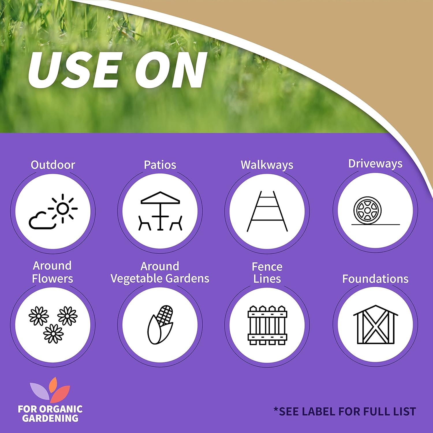 Bonide Captain Jack's Deadweed Brew, 32 oz Concentrate, Controls All Types of Weeds and Grasses, For Organic Gardening