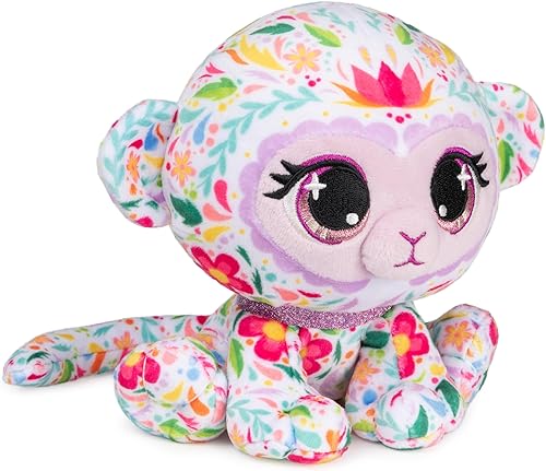 Miniatura 3 de GUND P.Lushes Pets Juicy Jam Collection, Katelyn Blume Monkey - Peluche multicolor, 6 pulgadas