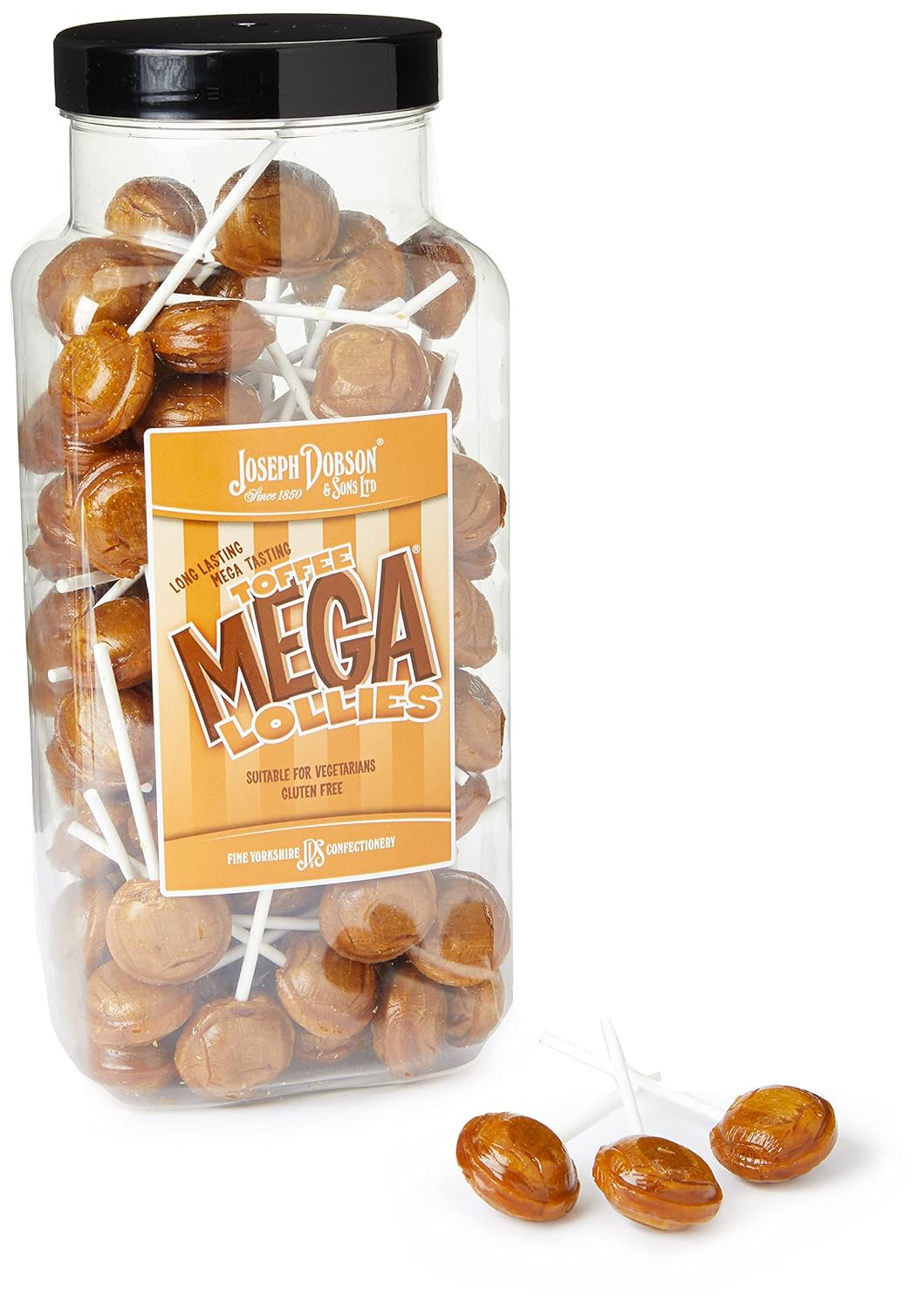 Joseph Dobson & Sons Toffee Mega Lollies 1.99 kg