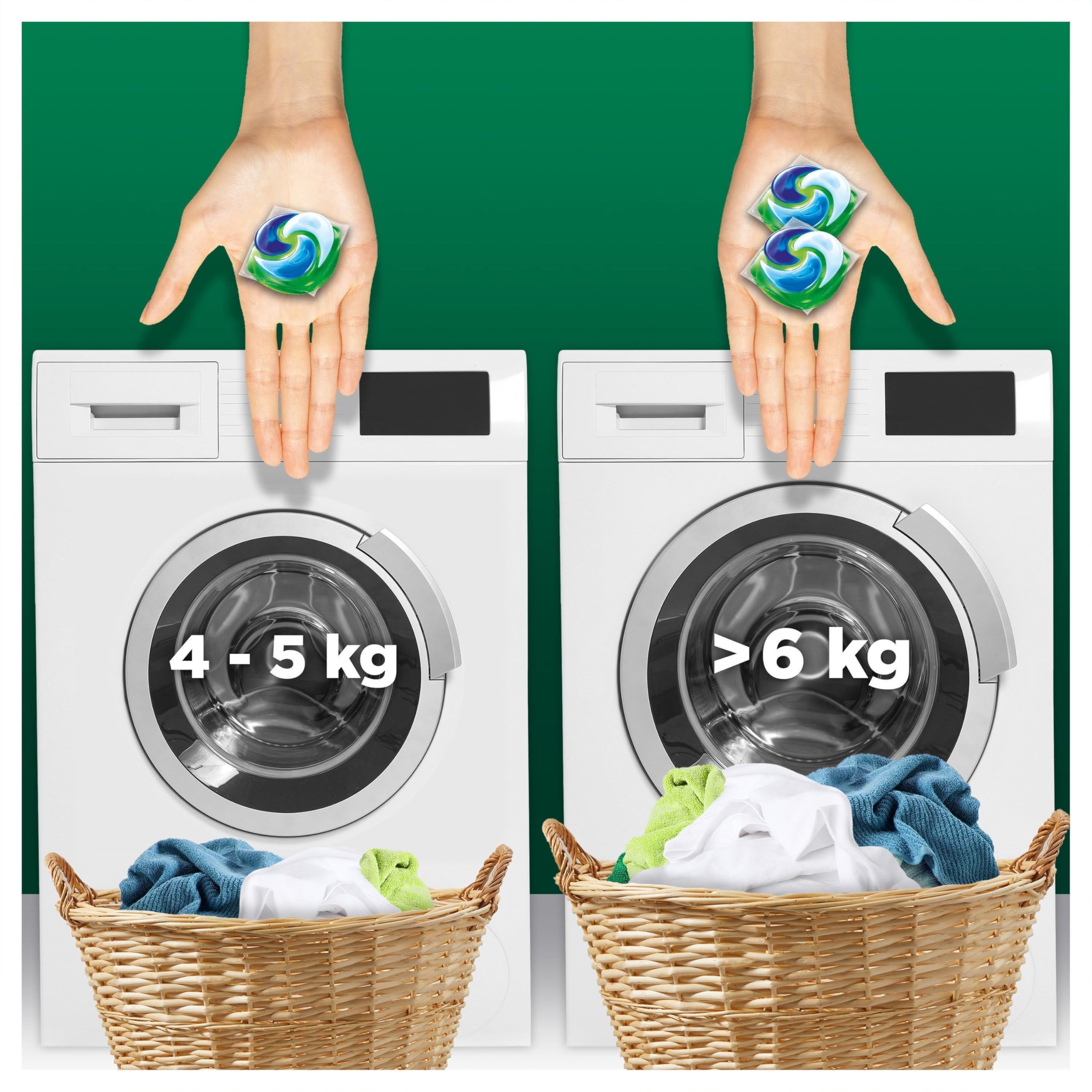 Ariel Allin1 PODS, Flüssigwaschmittelkapseln 100 Wäschen, Touch Of Lenor Unstoppables, Tiefenreinigung für lang anhaltende Frische