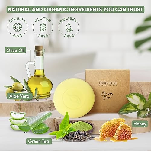 Miniatura 4 de Terra Pure Jabón en barra, comodidades de hotel tamaño viaje, 1.5 oz (paquete de 250)