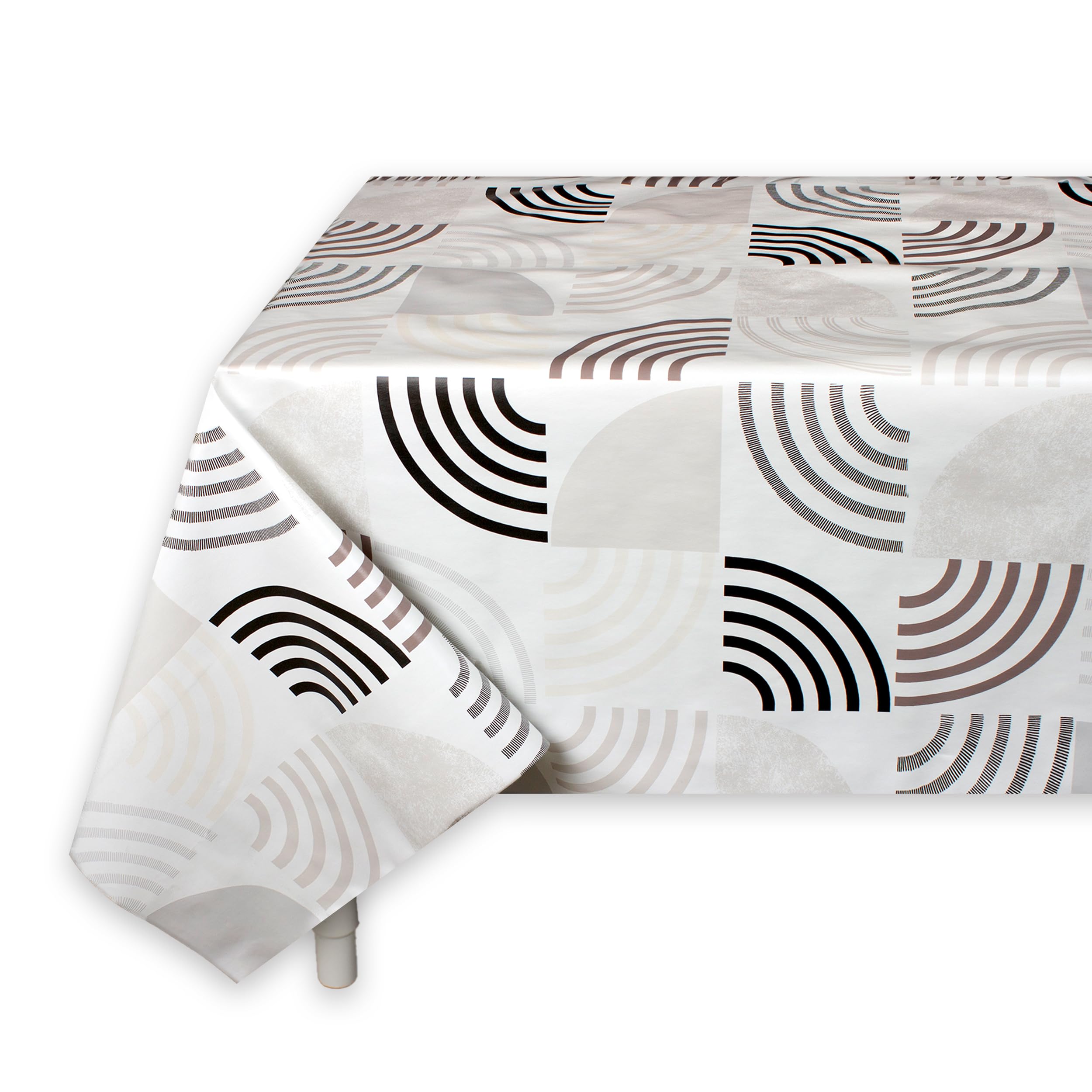 BESCH Mantel PVC Rectangular Impermeable Lavable y Fácil de Limpiar Certificado Oeko-Tex® Standard 100 - Mantel Hule Antimanchas para Mesas Tamaño 100x140cm — view 20