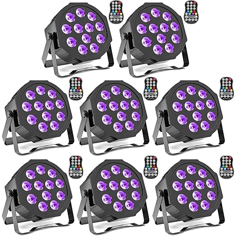 HOLDLAMP Battery Powered RGB 6-in-1 LED Uplights