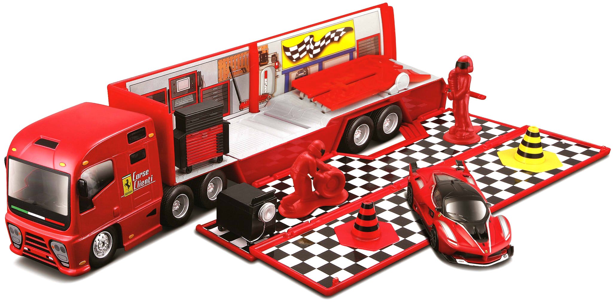 Bburago Burago Ferrari 456 GT 1/43 promotionnelle SCC - Missil Patigny Station