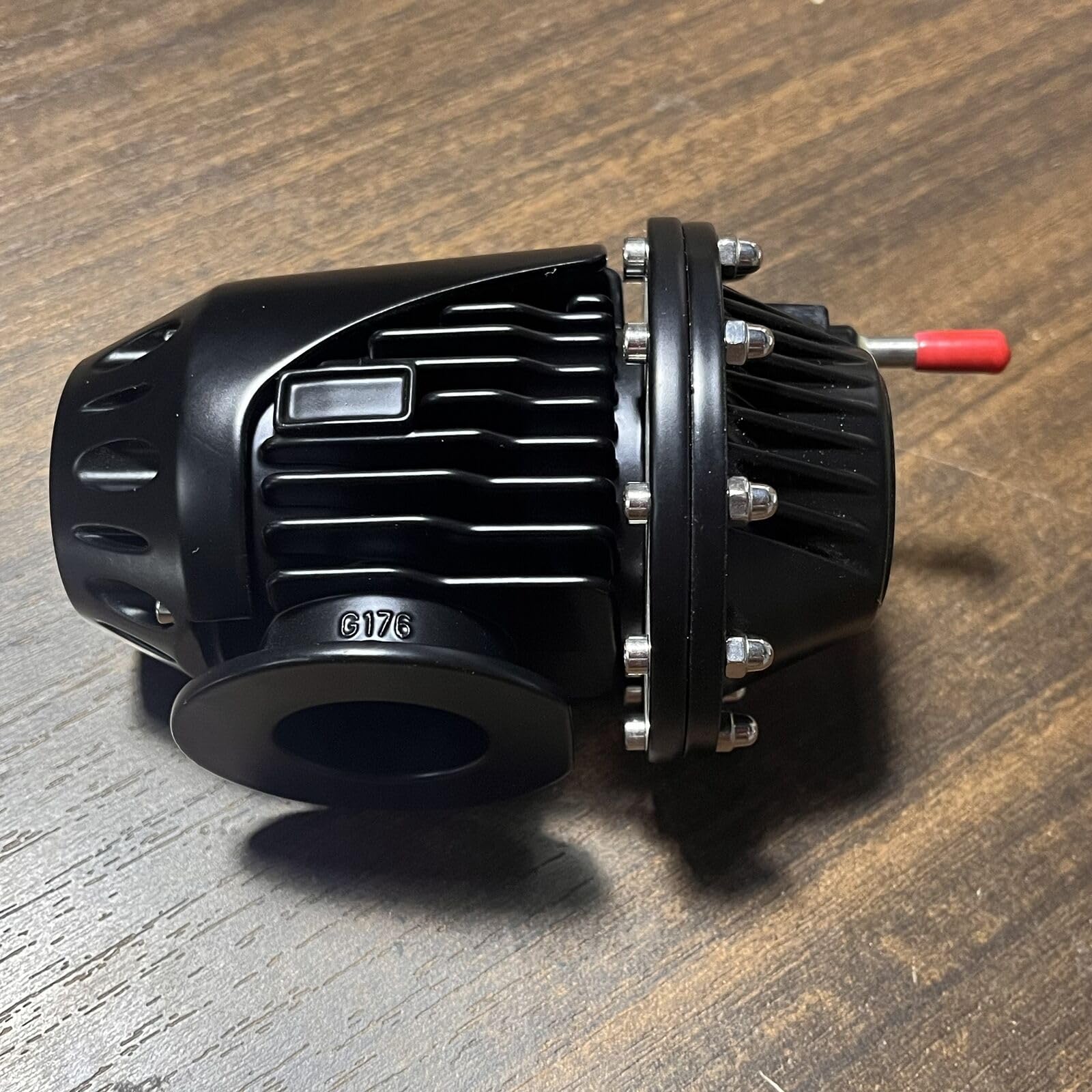 HKS4 SQV4 SSQV IV aluminiowy turbo zawór dmuchawy z adapterem bezpośredniego dopasowania, czarny