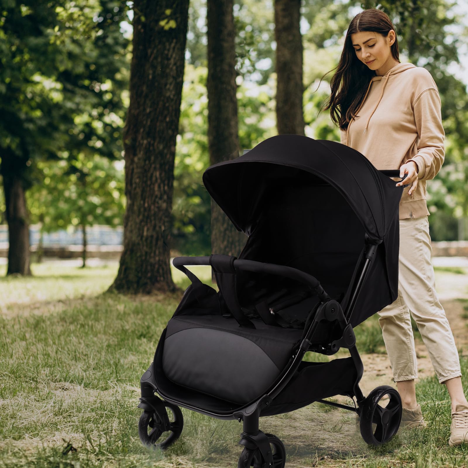 Amazon.com : Lvvbaby Baby Stroller,Compact Stroller with Extra