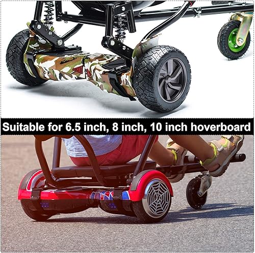 Miniatura 3 de Aodaer Paquete de 8 correas ajustables de fijación de asiento Hoverkart y kit de fijación para scooters de equilibrio Rickety