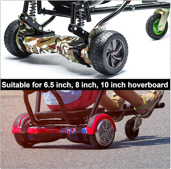 مجموعة من 8 أحزمة تثبيت مقعد Hoverkart قابلة للتعديل من Aodaer ومجموعة تثبيت لدراجات Rickety Balance