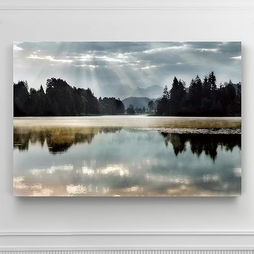 Miniatura 4 de Renditions Gallery -Lienzo impreso para pared, diseño de la mañana, galería, moderno, decoración del hogar, listo para colgar, 24 x 36 pulgadas