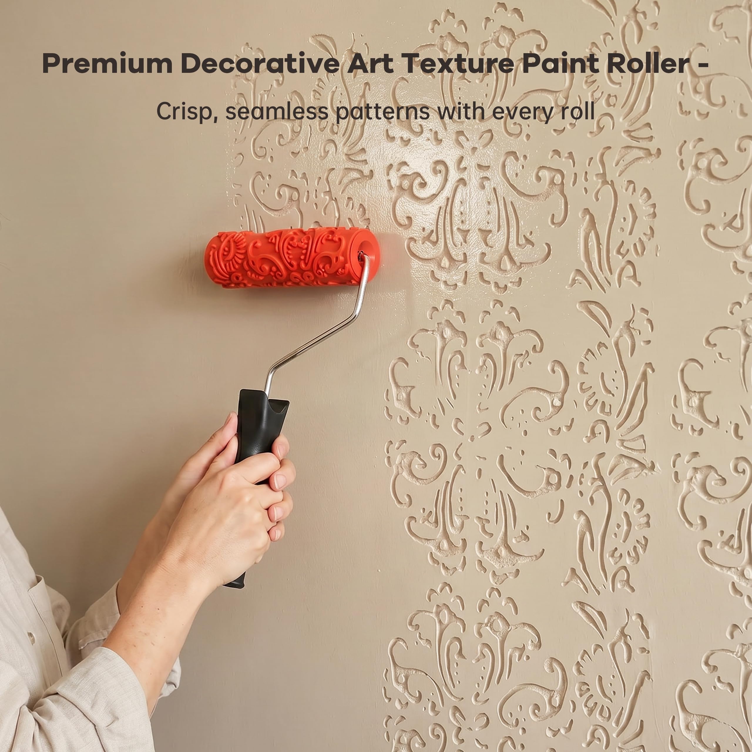 Texture Paint Roller - Create Stunning Wall Patterns -2