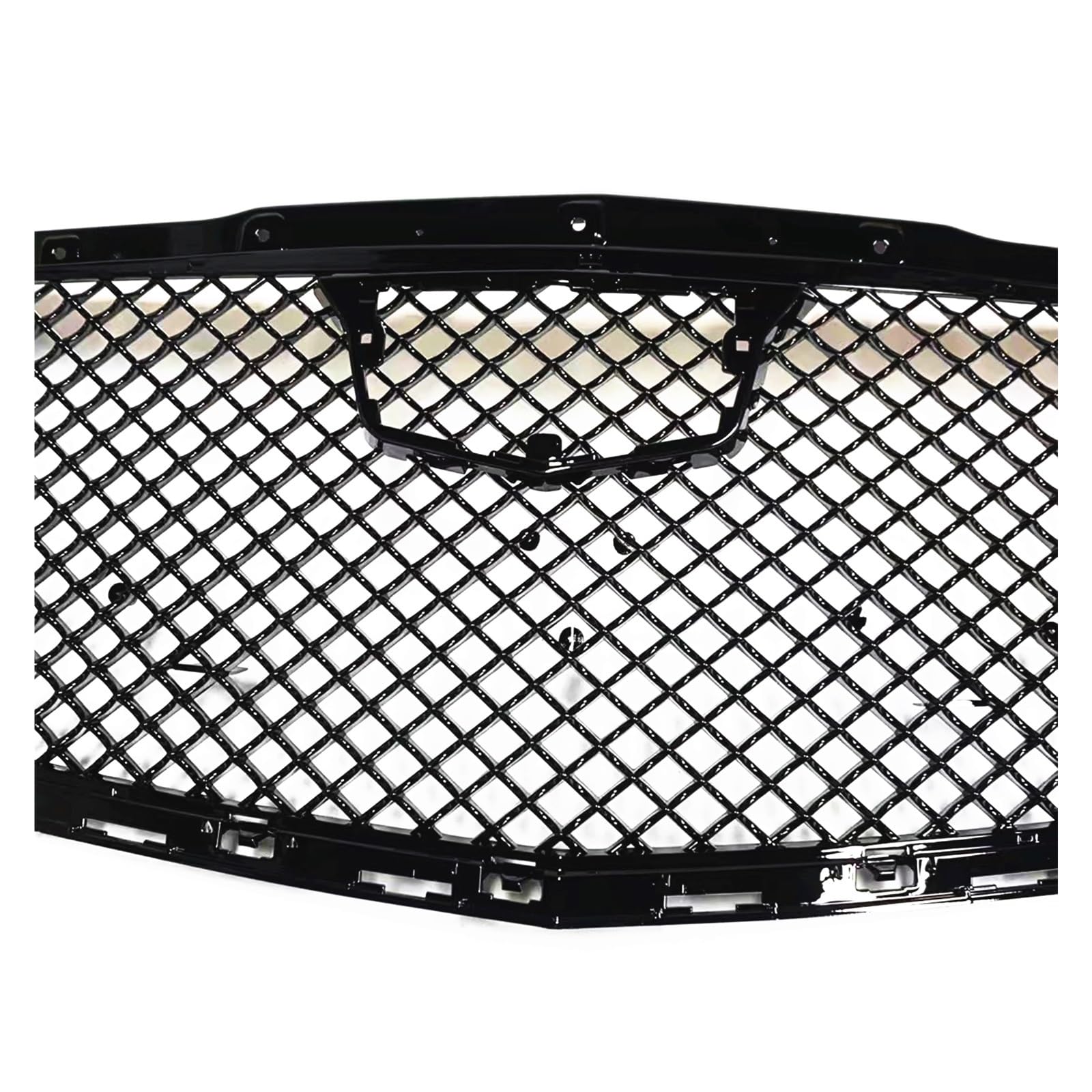 Parrilla Parachoques Delantero Superior Negro Brillante Para Cadillac CTS Sedán 2014-2019