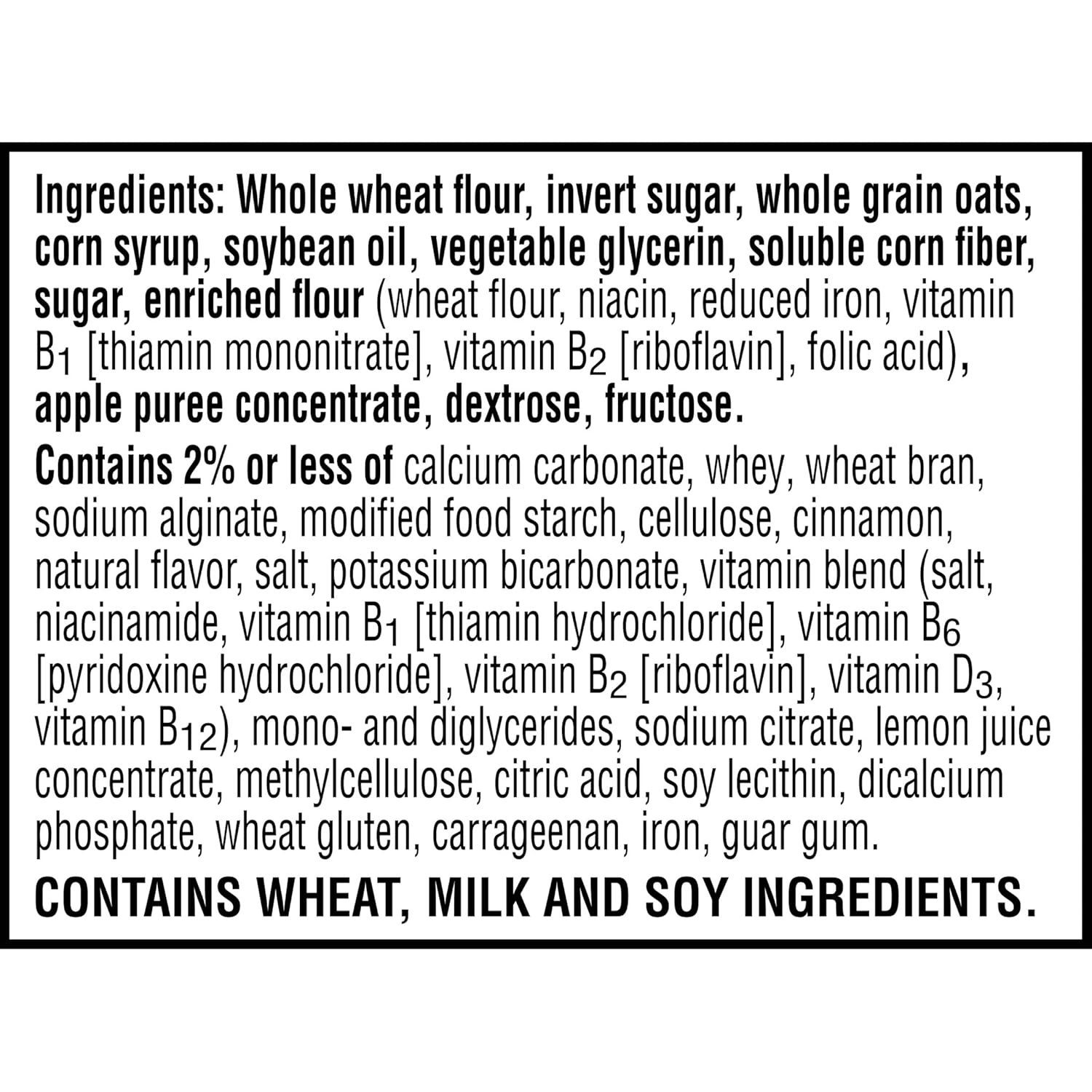 Nutri-Grain Breakfast Bars, Made with 14g Whole Grains, Snack Bars, Apple Cinnamon (6 Boxes, 96 Count)