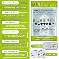 Vista 2 de FUN delivery: Bleepin' Batería Oculta Molesto Humo Alarma Pitido Broma Broma Sonido Mordaza